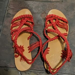 Woven Urban Outfitters sandals